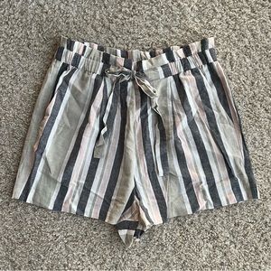 Express Striped Shorts